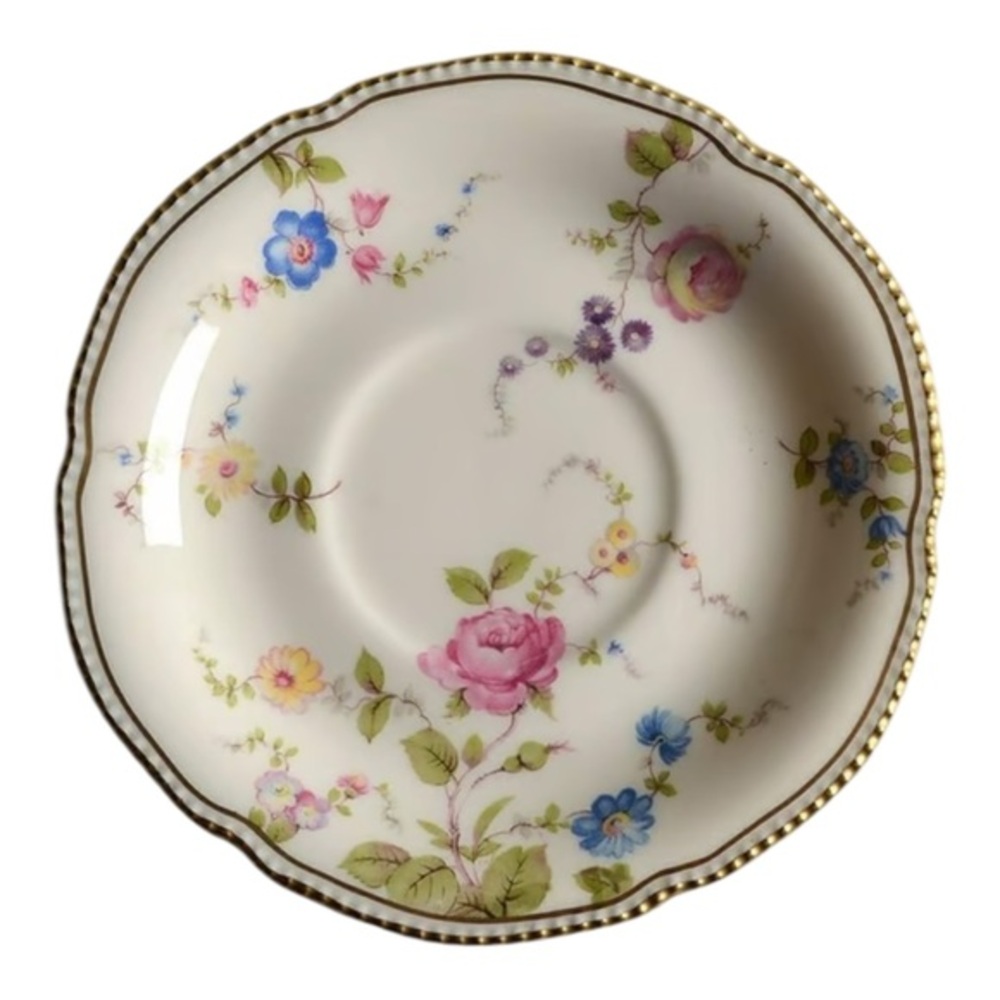 Castleton Sunnyvale‎ Saucer 6 1/4" Vintage Antique